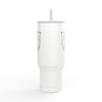 40oz Engraved Insulated Tumbler – 'Women Kicking Glass' Travel Mug