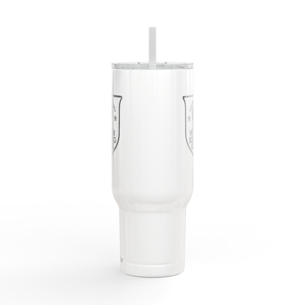 40oz Engraved Insulated Tumbler – 'Women Kicking Glass' Travel Mug