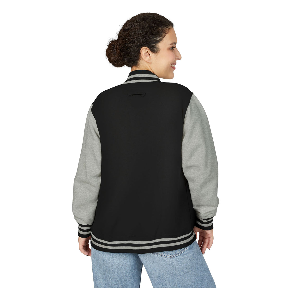 Norwich University Women Kicking Glass Letterman Jacket