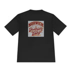 Women Kicking Glass Performance Tee – WKG Shield | Norwich University Moisture-Wicking T-Shirt