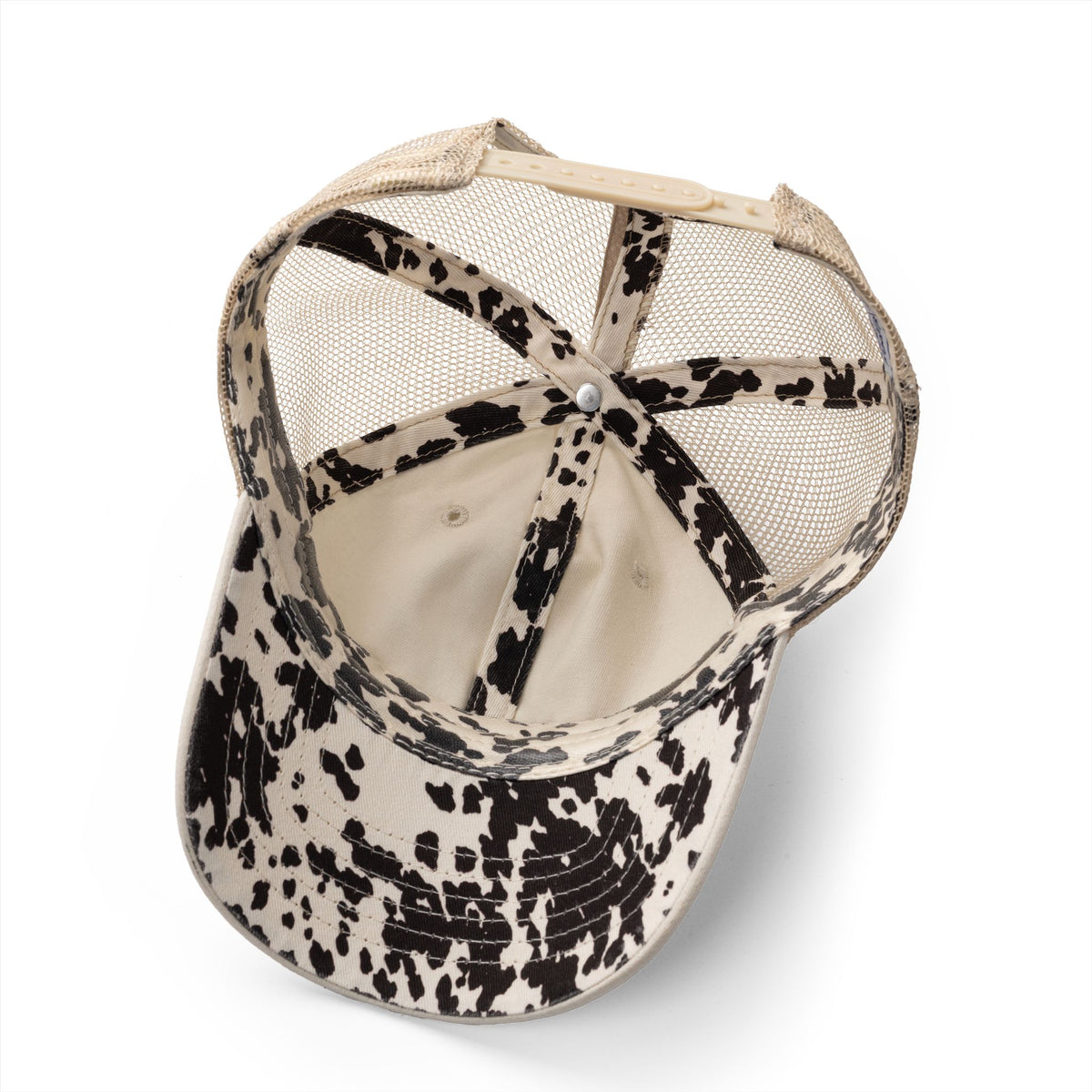 Women Kicking Glass Embroidered Washed Mesh-Back Cap