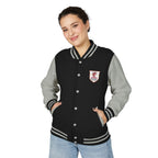 Norwich University Women Kicking Glass Letterman Jacket