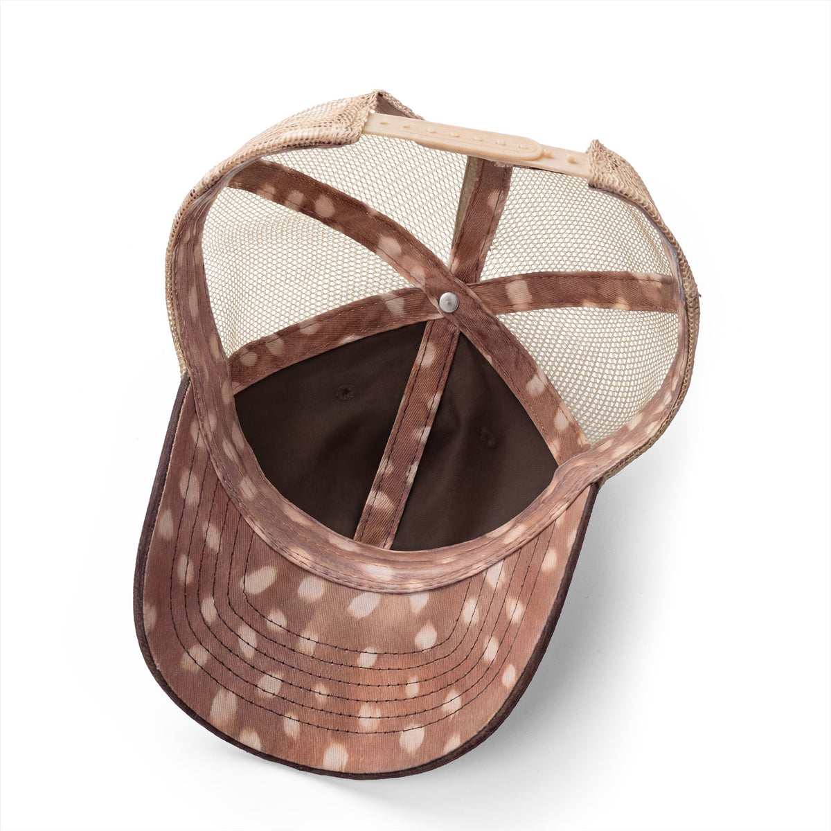 Women Kicking Glass Embroidered Washed Mesh-Back Cap