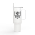 40oz Engraved Insulated Tumbler – 'Women Kicking Glass' Travel Mug