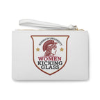 Women Kicking Glass Motivational Wristlet Clutch — Travel & Adventure