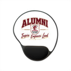 Norwich University Women Kicking Glass Alumni Mouse Pad with Wrist Rest – Inspire Empower Lead | Ergonomic Desk Gift