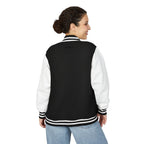Norwich University Women Kicking Glass Letterman Jacket