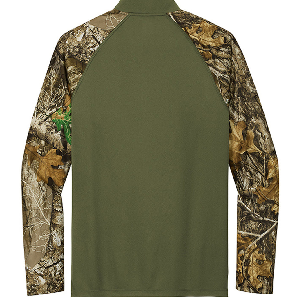 Olive Drab Green/ Realtree Edge - RU152 - BACK