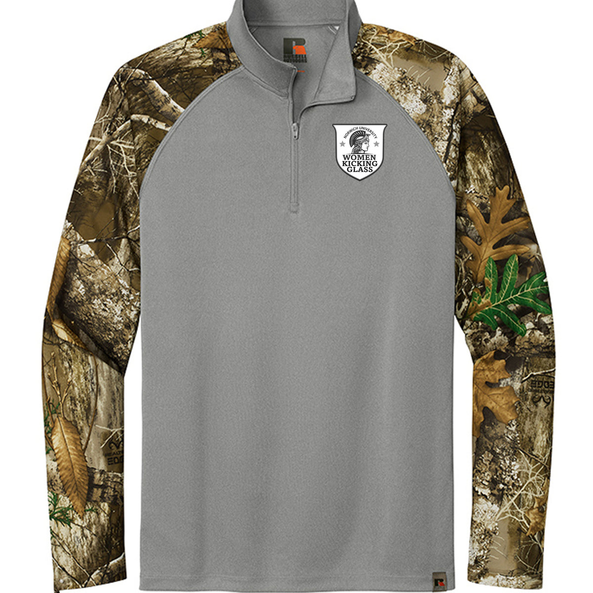 Grey Concrete Heather/ Realtree Edge - RU152 - FRONT